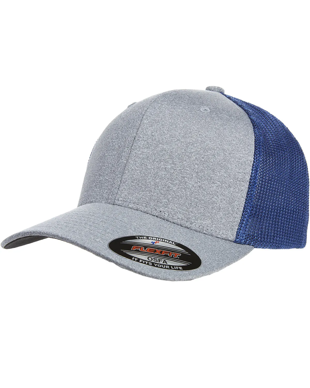 Adult Poly Melange Stretch Mesh Cap