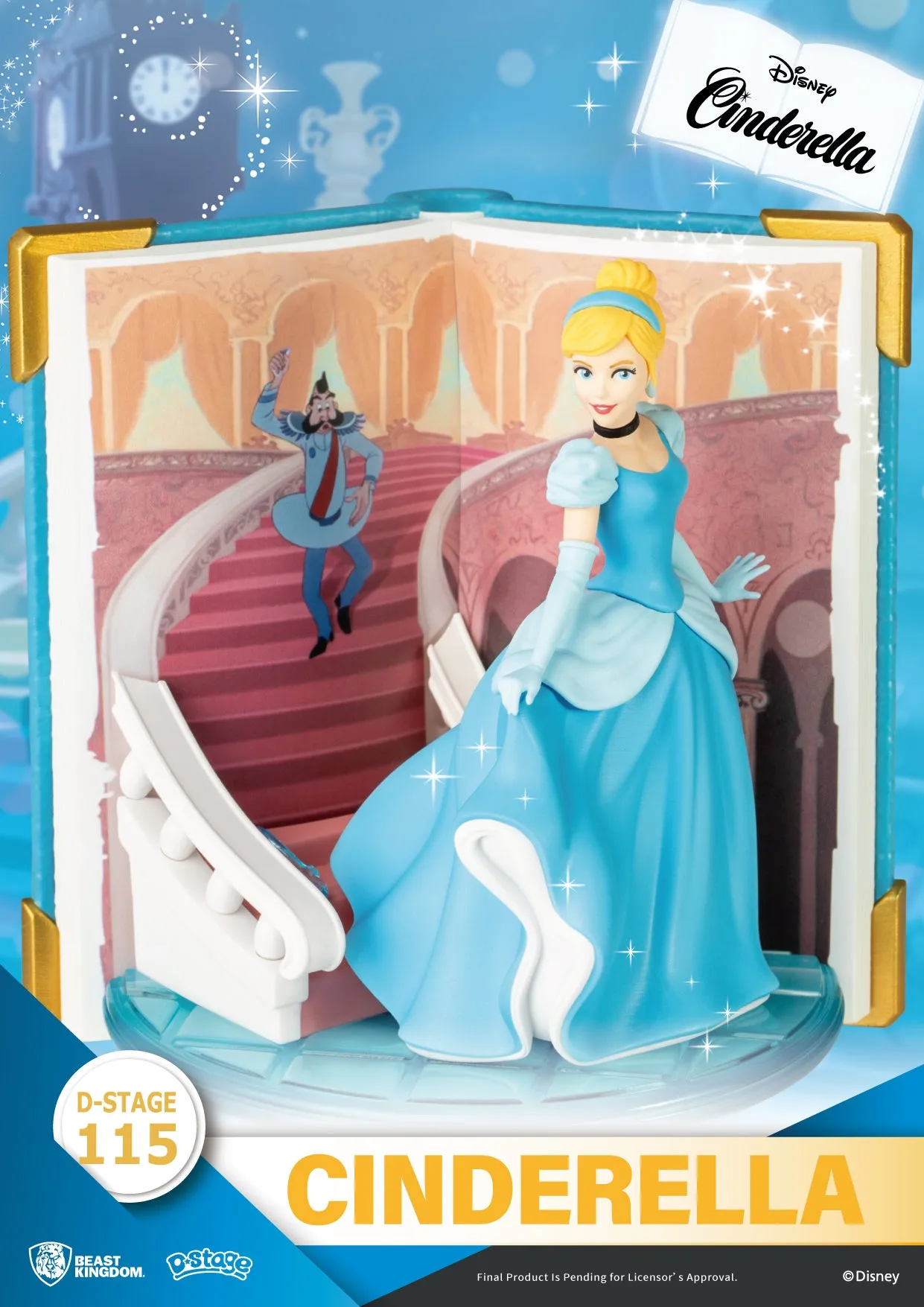 Beast Kingdom DS-115 Disney Story Book Series: Cinderella Diorama Stage D-Stage Figure Statue