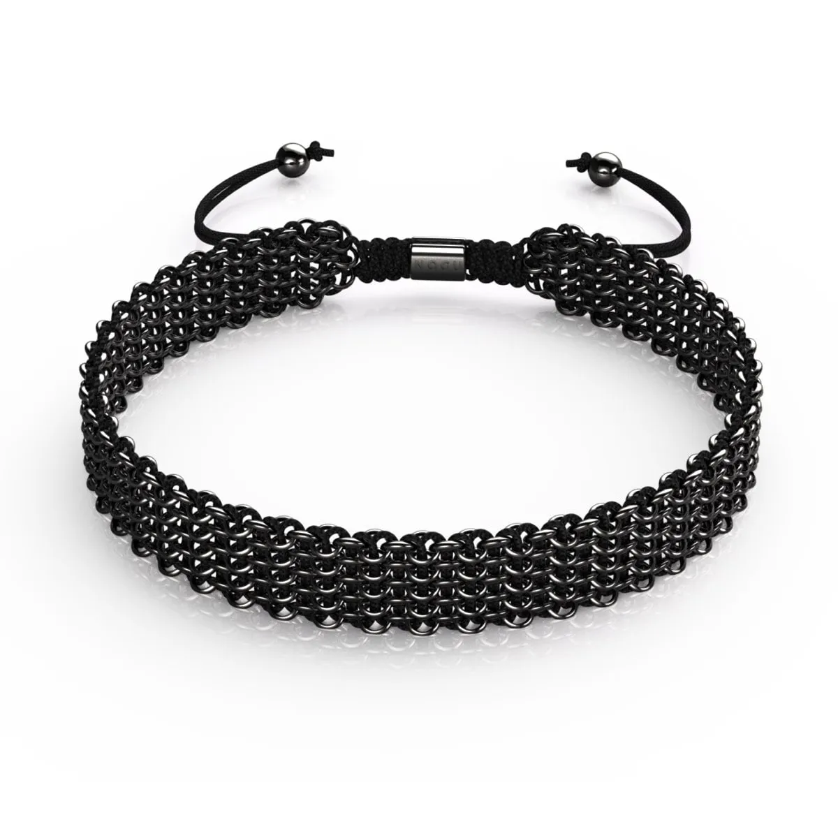 Black x Gunmetal | Kismet Links | Deluxe Choker Necklace