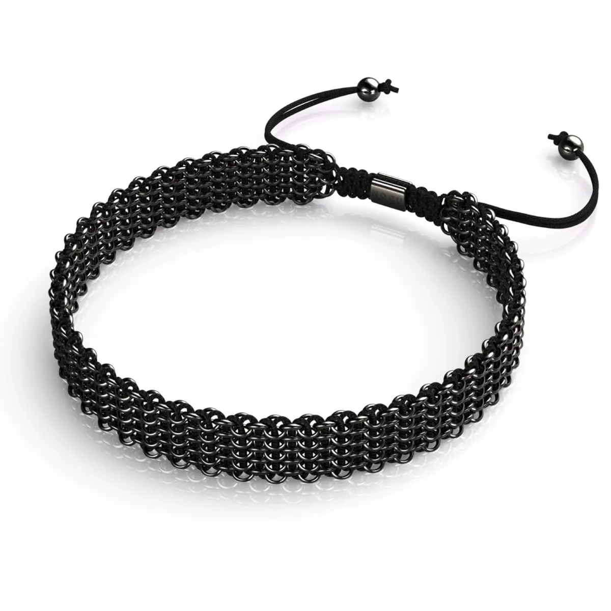 Black x Gunmetal | Kismet Links | Deluxe Choker Necklace