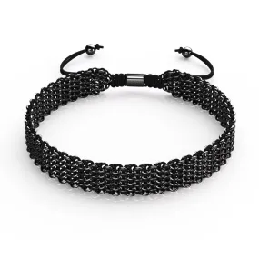 Black x Gunmetal | Kismet Links | Deluxe Choker Necklace