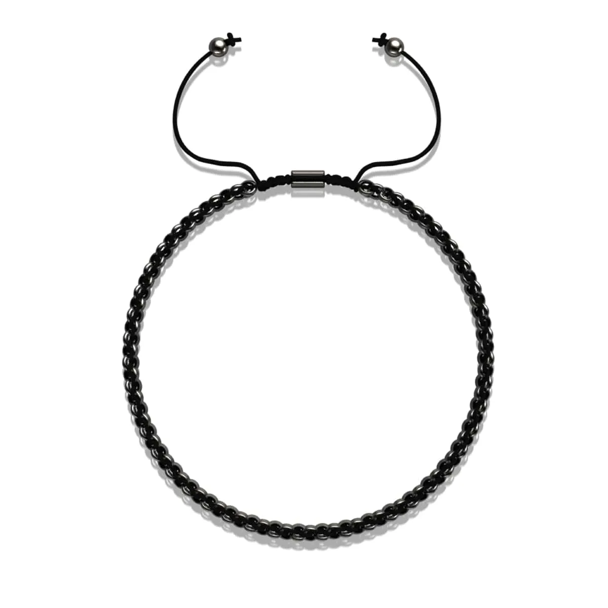 Black x Gunmetal | Kismet Links | Deluxe Choker Necklace