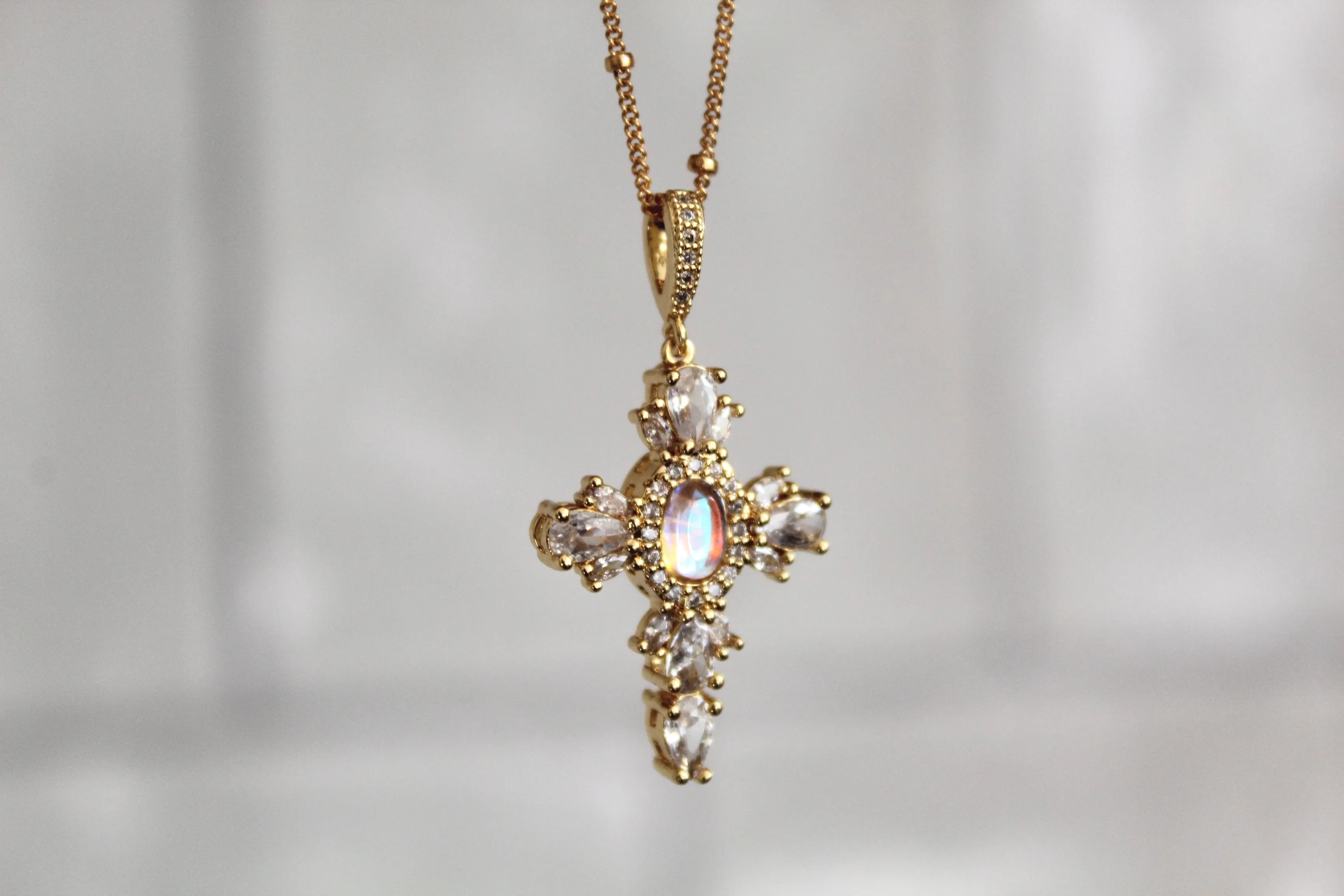 Capri Cross Necklace