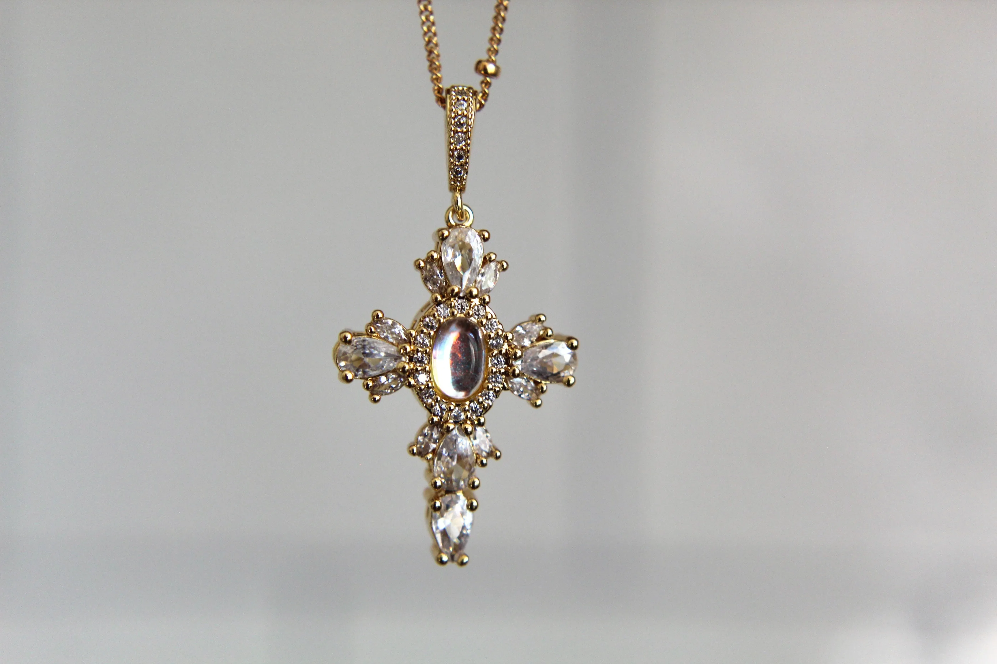 Capri Cross Necklace