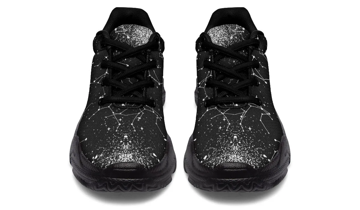 Constellation Chunky Sneakers - Light Breathable and Comfortable Sports Shoes with Platform Soles