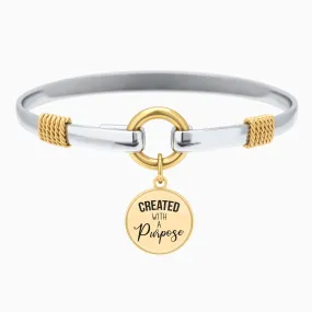 Created With Purpose - Two-Tone Bracelet