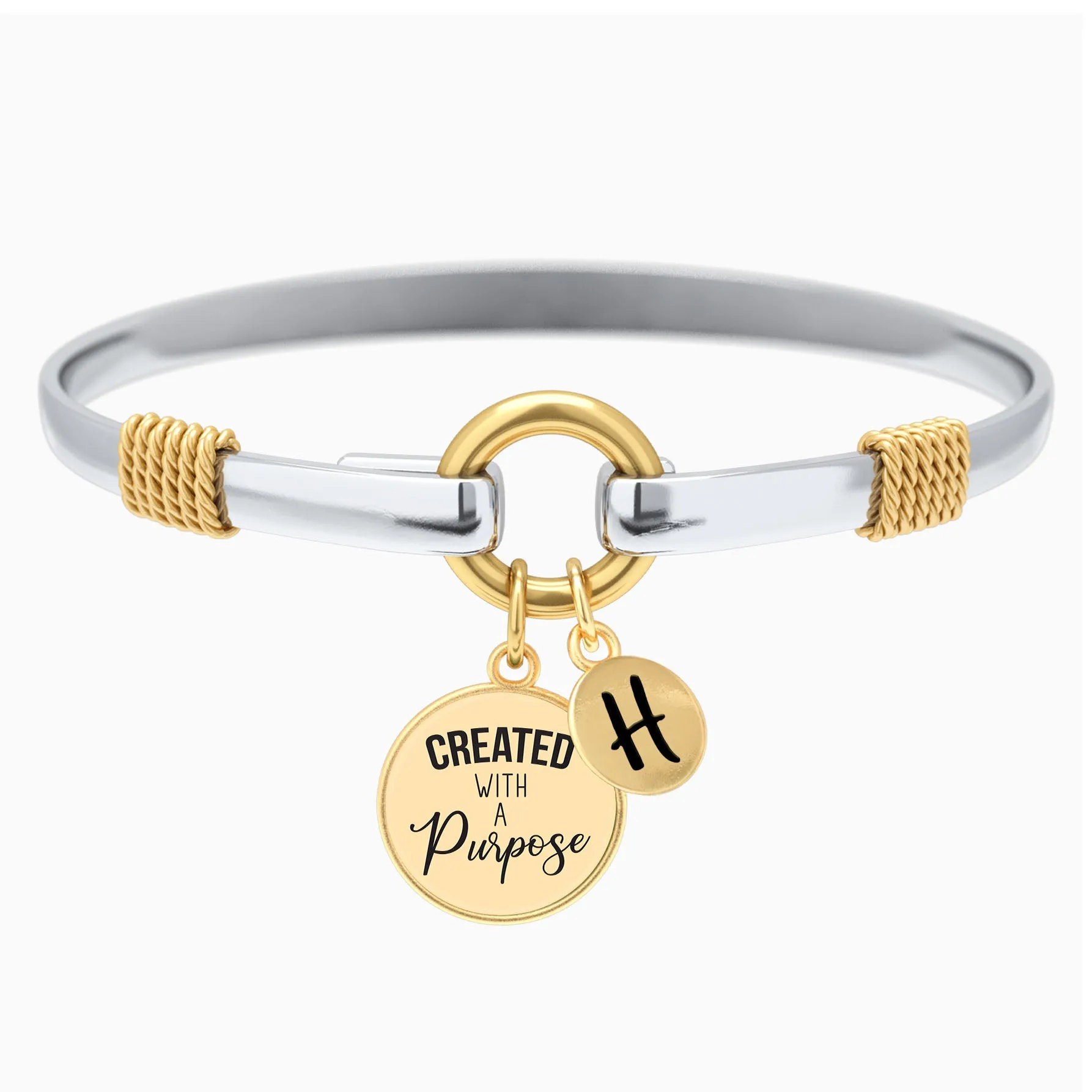 Created With Purpose - Two-Tone Bracelet