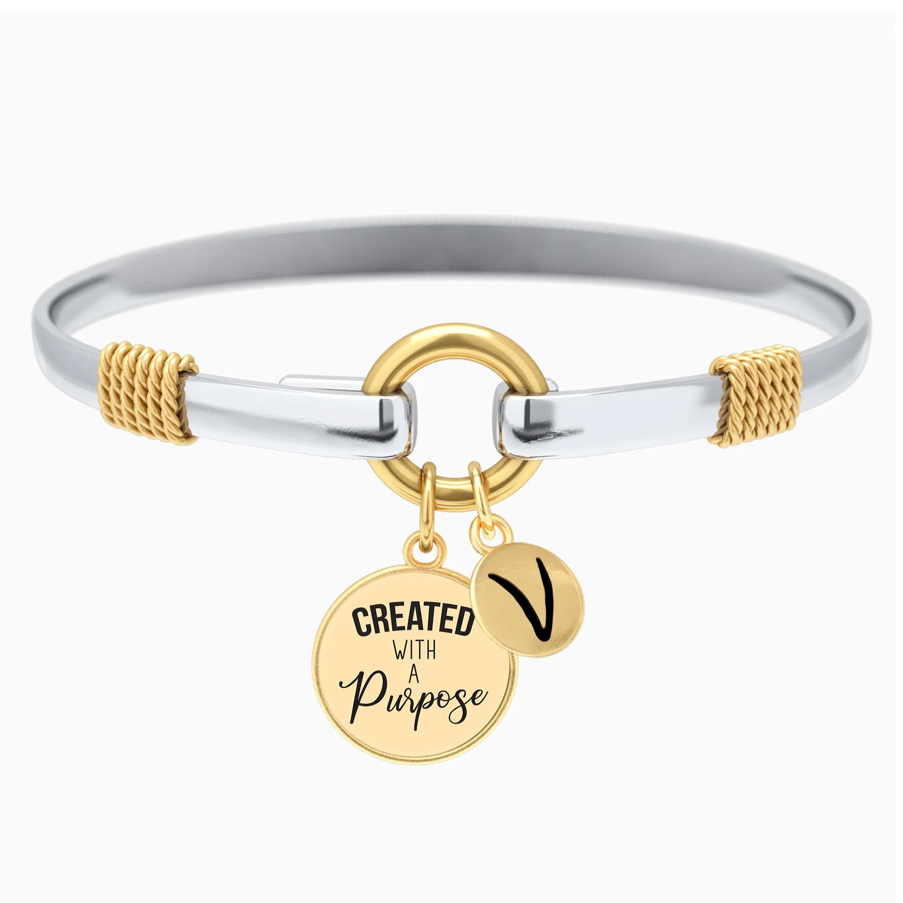 Created With Purpose - Two-Tone Bracelet