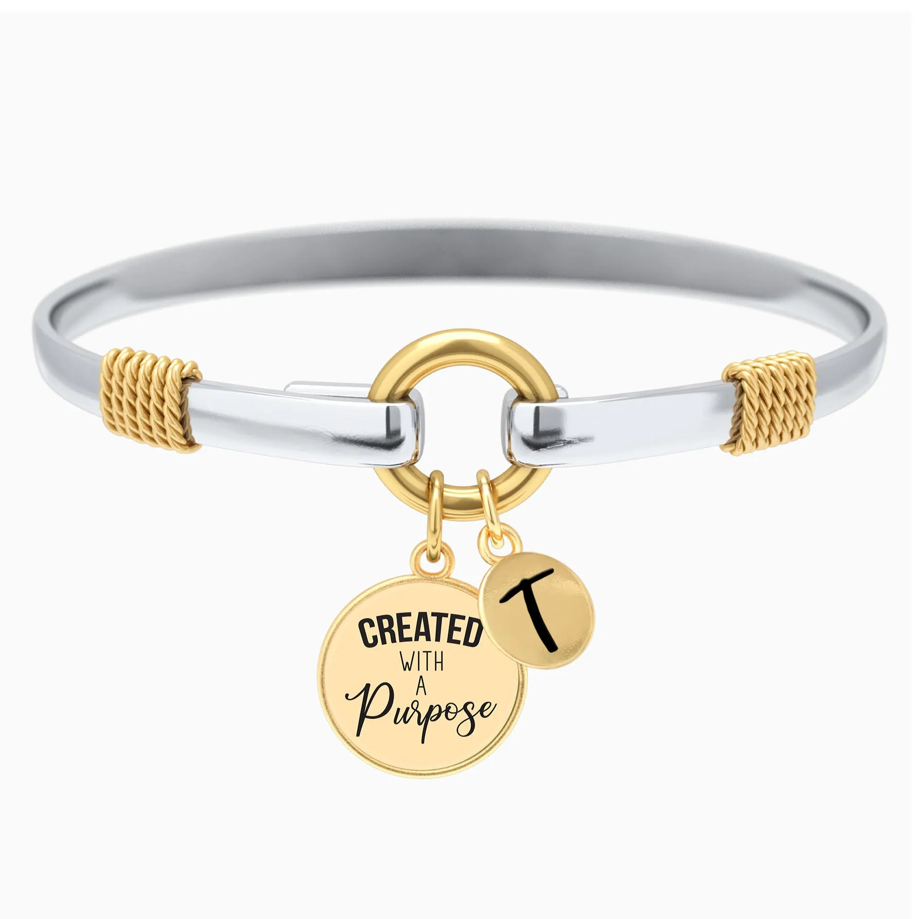 Created With Purpose - Two-Tone Bracelet