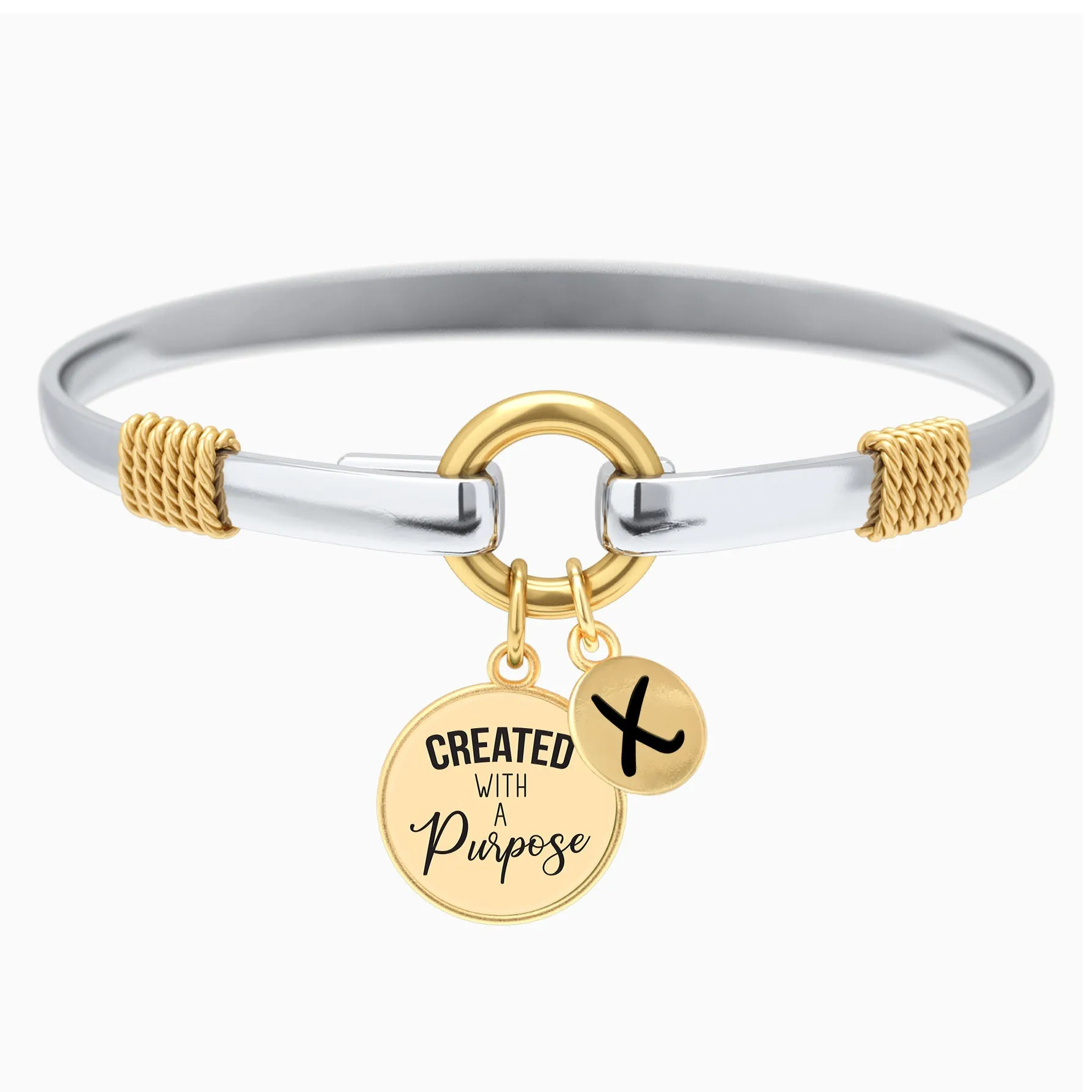 Created With Purpose - Two-Tone Bracelet