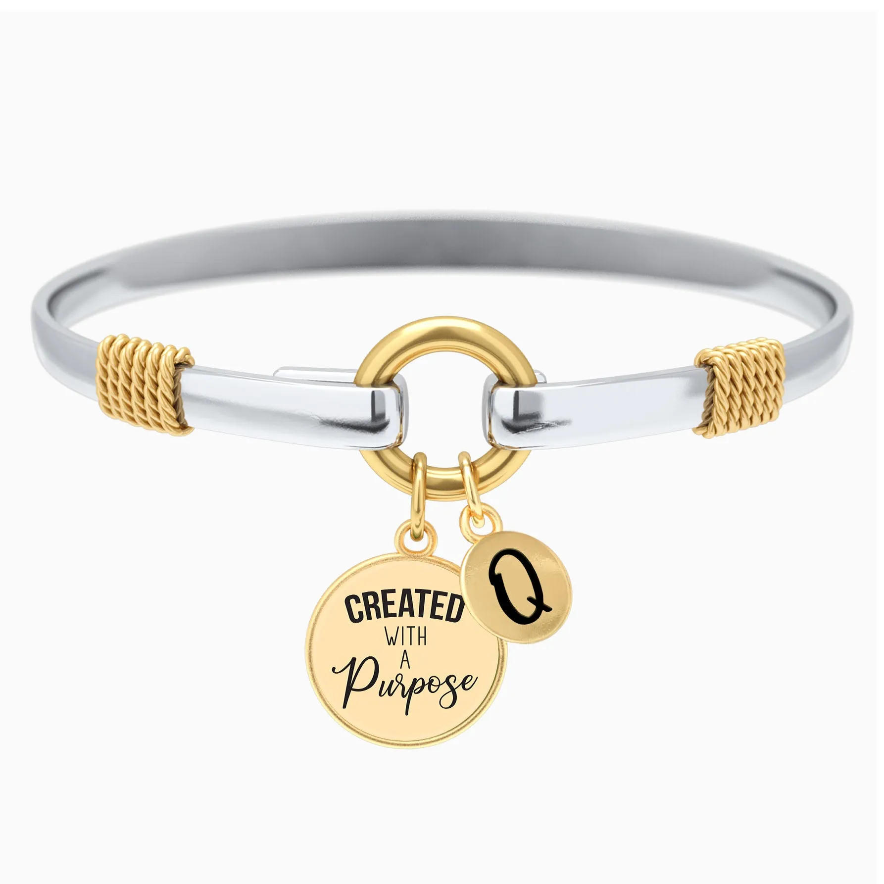 Created With Purpose - Two-Tone Bracelet