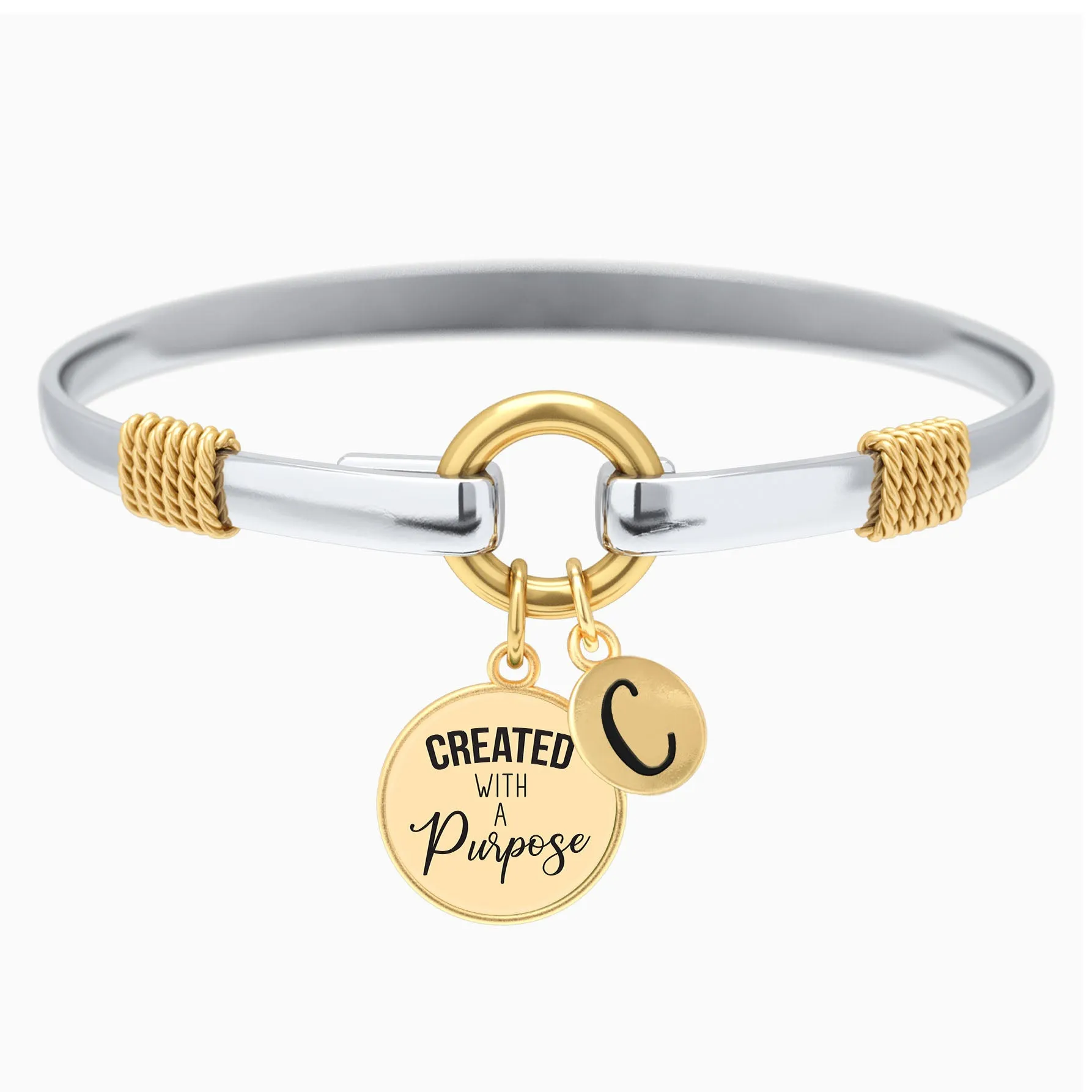 Created With Purpose - Two-Tone Bracelet