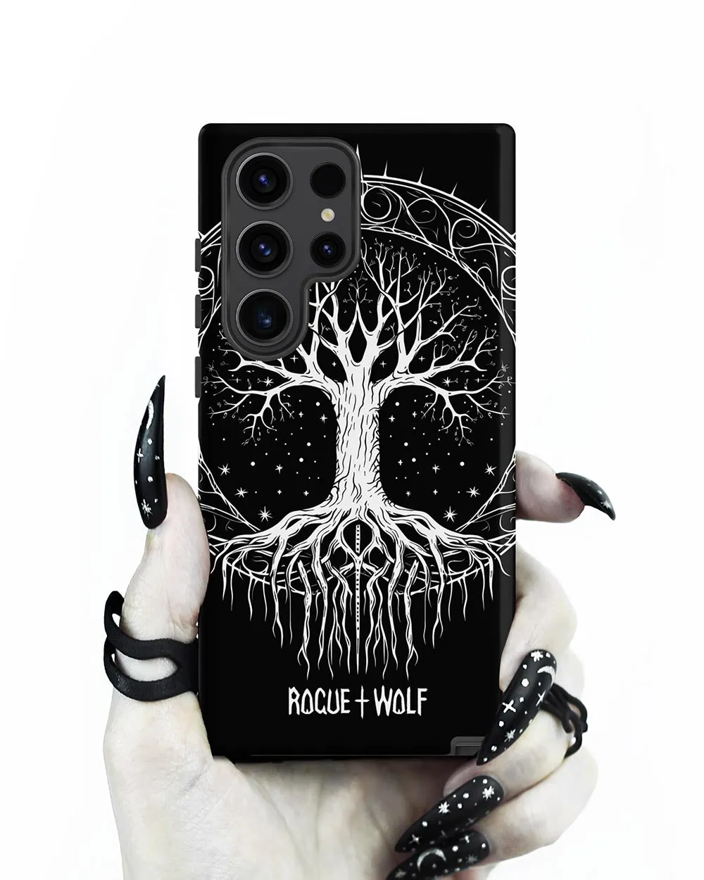 Eternal Growth Tough Phone Case for Samsung - Shockproof Anti-scratch Witchy Goth Accessory Cool Xmas Gift