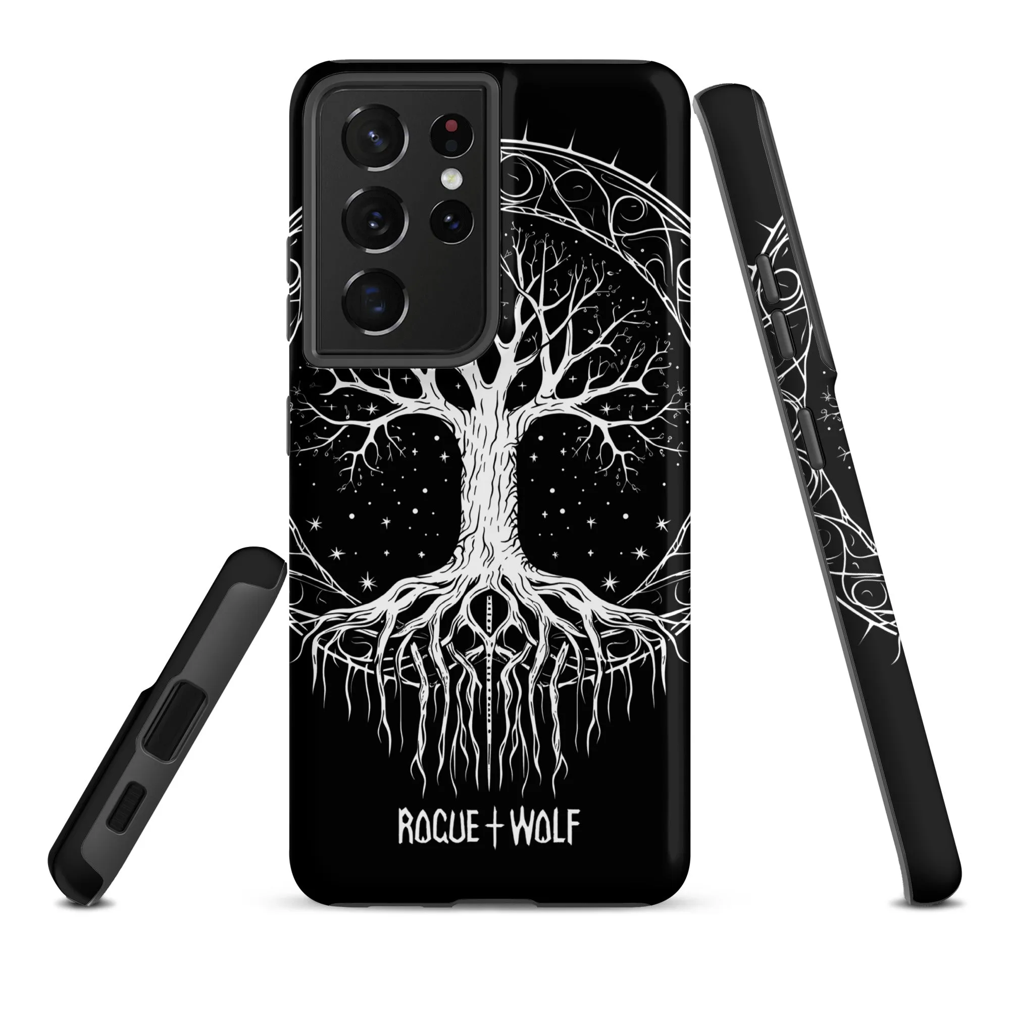 Eternal Growth Tough Phone Case for Samsung - Shockproof Anti-scratch Witchy Goth Accessory Cool Xmas Gift