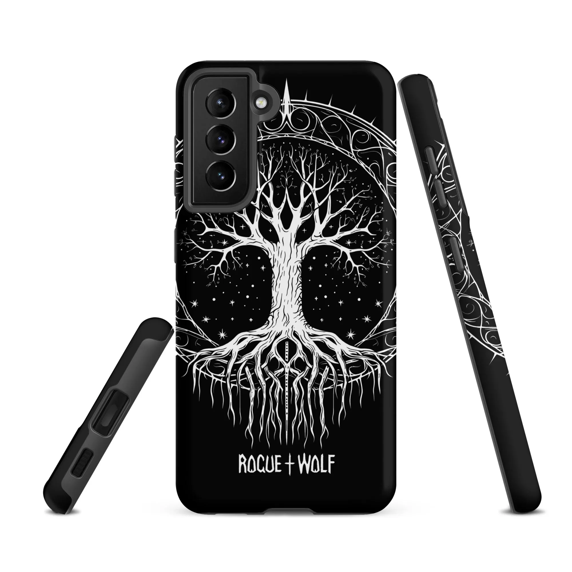 Eternal Growth Tough Phone Case for Samsung - Shockproof Anti-scratch Witchy Goth Accessory Cool Xmas Gift