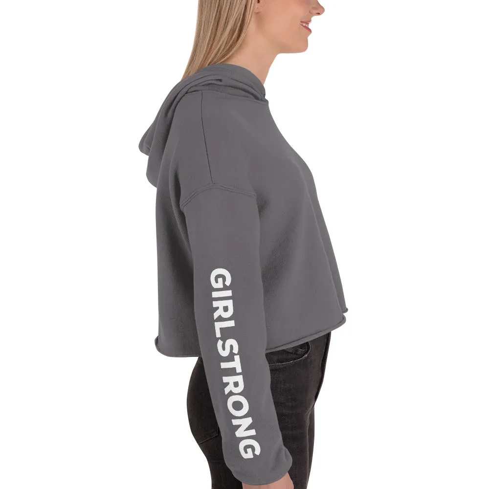 EVERYDAY FLEECE, COZY CHIC CROPPED HOODIE STORM