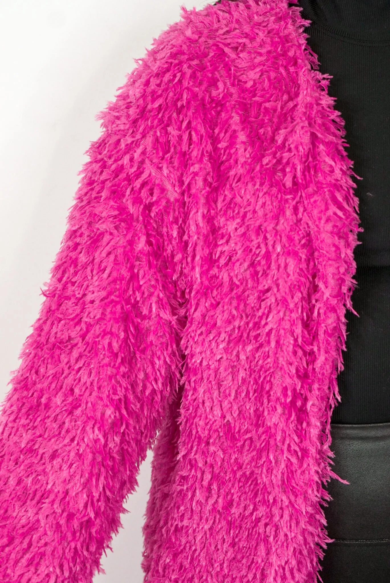 Fur Perfection Hot Pink Jacket