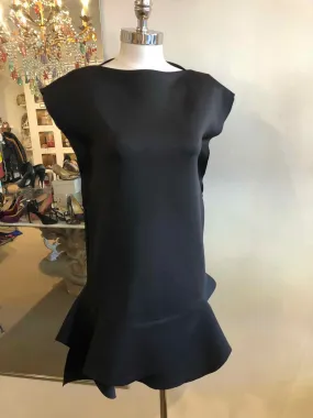 GIVENCHY Cap Sleeve Black Dress | 2