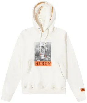 Heron Preston Heron BW Hoodie White Black