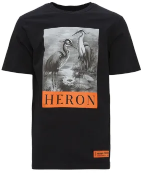 Heron Preston Heron BW Oversized T-Shirt Black White