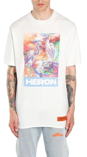 Heron Preston Heron Colors Oversized T-Shirt White Multicolor