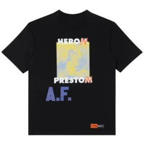 Heron Preston SS Tee OS A.F. Authorized Black