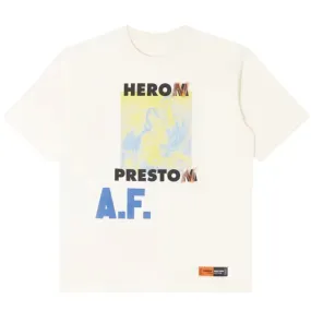 Heron Preston SS Tee OS A.F. Authorized Off-White