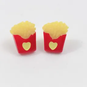 Instant Shipping! Fries Earrings