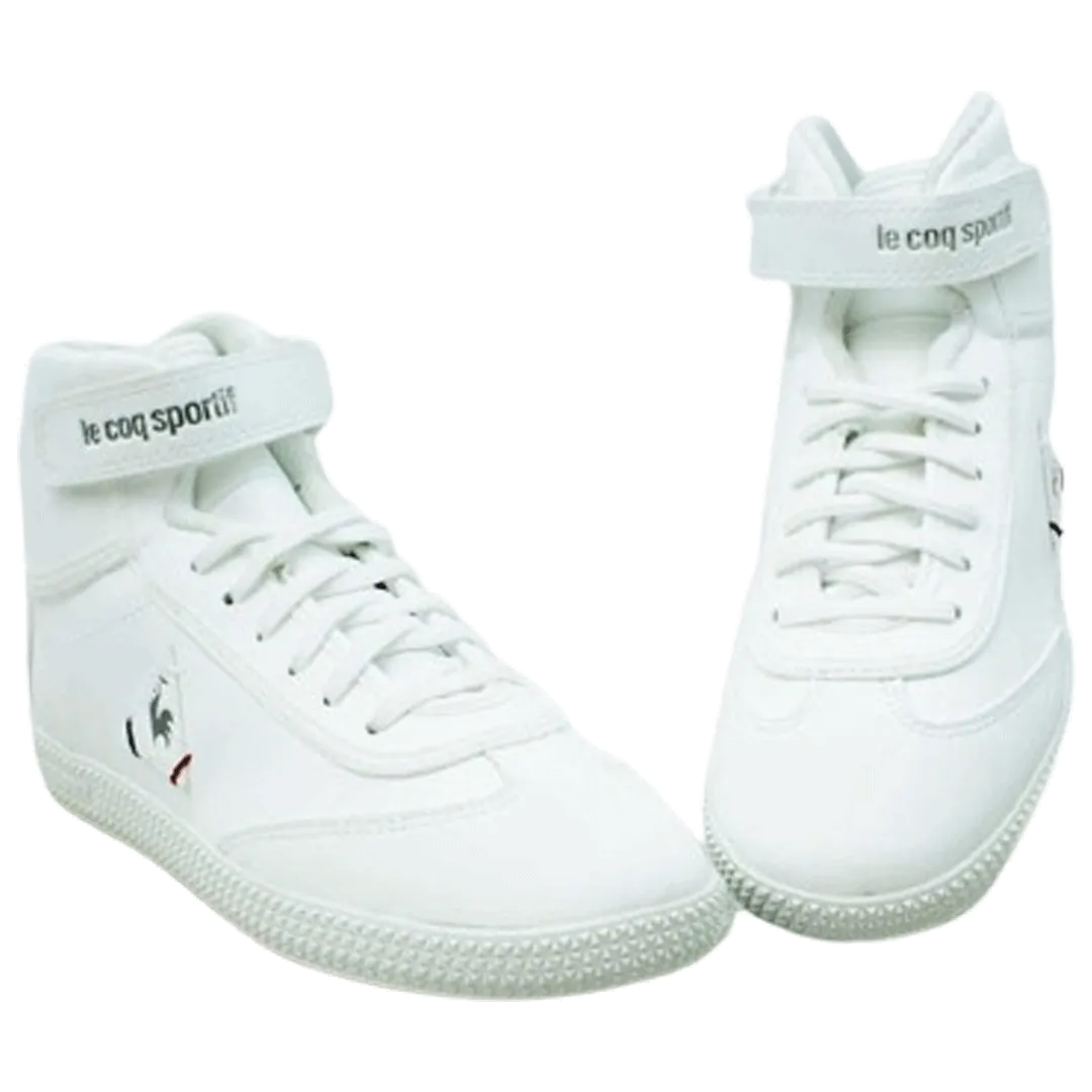 Lecoq Sportif Boys Provencale  Mid White Silver