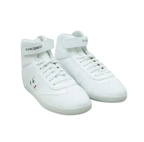 Lecoq Sportif Boys Provencale  Mid White Silver