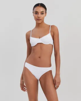 The Daphne Ribbed Bikini Top