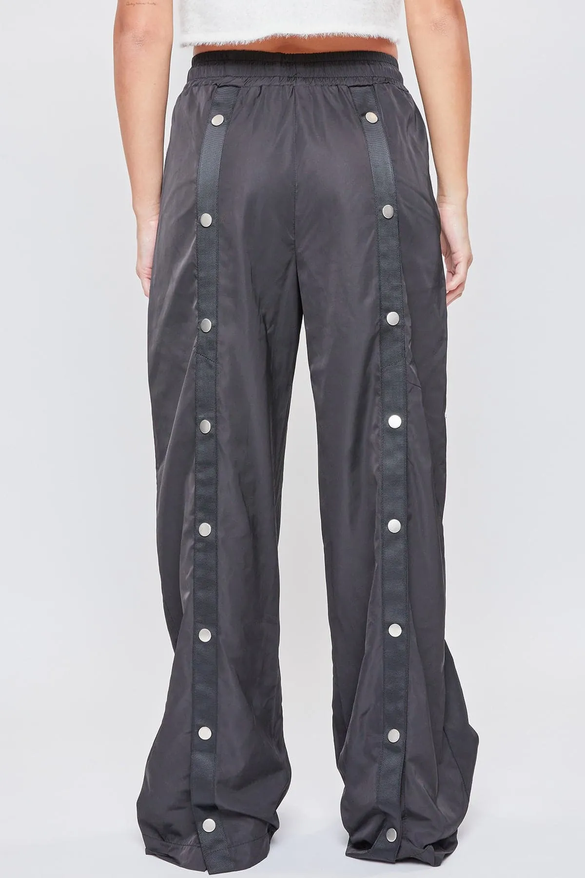 Women's Snap Wide Leg Utility Pants